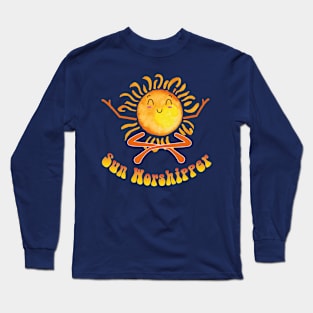 Sun Worshipper, summer design Long Sleeve T-Shirt